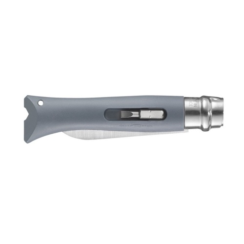Нож Opinel №09 DIY, нержавеющая сталь, сменные биты, серый, блистер, 002139 фото 4